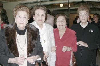 19 de febrero de 2005

Leonor  de Ruiz, Lucila de Del Bosque, Yolanda de Martínez y Beatriz de Llerenas.