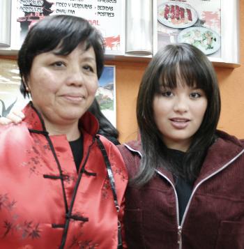 Ana Patricia Rodríguez Chong y Blanca Chong.