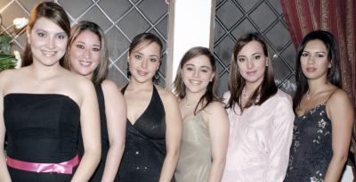 Silvia de De Anda Malusa Román, Fernanda de De la Garza, Laura Torres, Rocío de Gamboa y Bertha Torres.