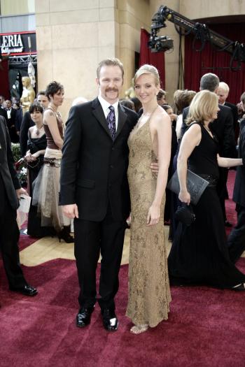 El director Morgan Spurlock y Alexandra Jamieson.