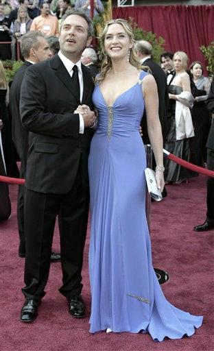 Kate Winslet con su esposo Sam Mendes.