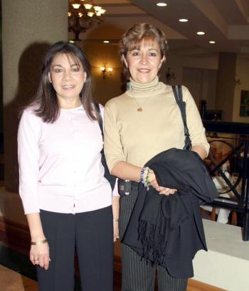 Paty de Anaya y Eugenia Gordillo Argüelles.