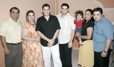 David Alejandro y César Abraham Escalera Ruiz festejaron sus cumpleaños, acompañados por sus familiares y amigos hace unos días.