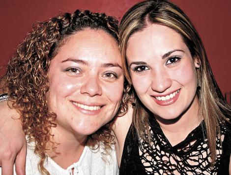 Fátima Pérez Vertí y Marcela Marrero