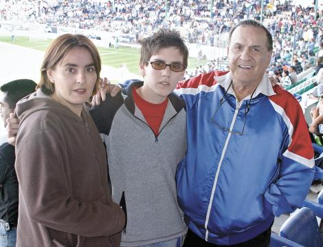 Mónica, Jorge y Alejandro Diez