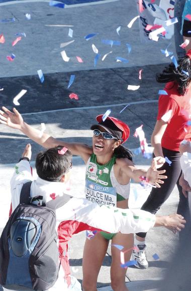 Esta corredora se convirtió en la nueva monarca del campeonato Nacional de Maratón y de paso, consiguió su boleto para el Campeonato Mundial de Maratón, a efectuarse en la ciudad de Helsinki, Finlandia, durante el presente año.