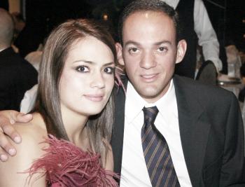 Marcela Martínez y Daniel Rico.