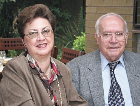 Cristina Rodríguez de Yarza y Antonio Yarza