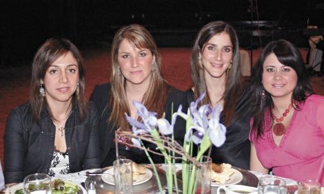 Bárbara Mijares, Ale Zarra, Gaby Zarra y Ana Sofía Méndez