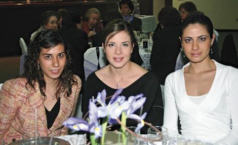 Elena Siller, Vanesa Valdepeñas y Isabel Máynez