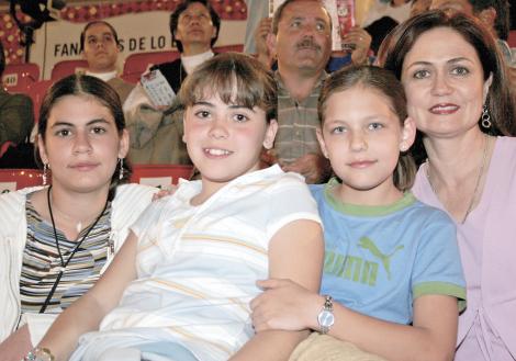 Marian Murra, Silvina Ruíz, Ilse Villarreal y Susana de Murra