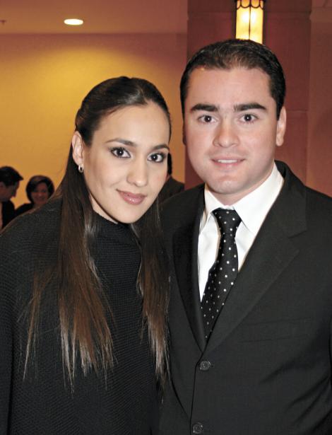 Paty Reyes y Luis Olivares