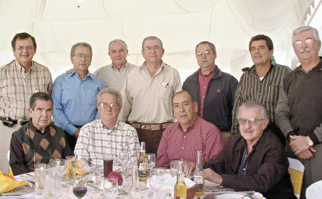 Luis López, Jorge Castillón, Jorge Anaya, Braulio Fernández Aguirre, Héctor Fernández, Alberto López, Pedro Antonio Ruenes, Antonio Dueñes, Víctor Sirgo Ortiz, Luis de la Rosa y Paco Estrada