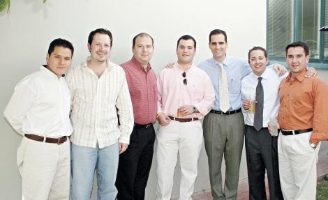 Roberto Ramírez, Bernardo Castillón, Juan Carlos Menéndez, Fredy Leal, Pablo Murra, José Ignacio Román y Alex Sada