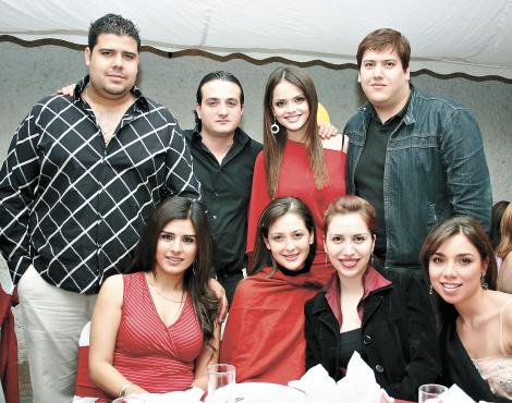 Javier Berumen, Luis H, Marisol González, Luis Manuel, Vanesa Barajas, Abril de H., Elorza y Gaby Arriaga