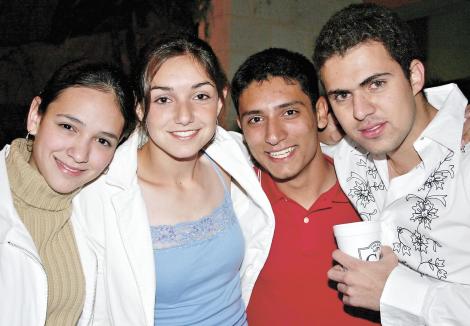 Mariana Lugo, Cova Murra, David García y Gustavo de la Garza