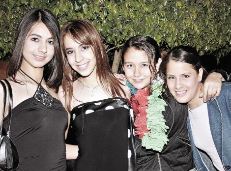 Ileana Soto, Marian Gidi, Fernanda Vara y Sol Morano