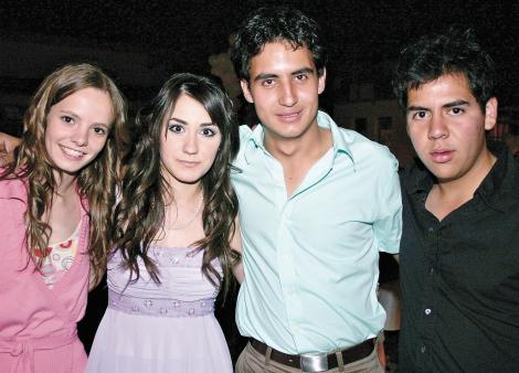 Marifer Núñez, Karina Berlanga, Juanjo Fernández y Gerardo de la Rosa