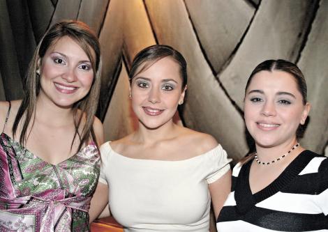 Silvia, Fernanda y Laura