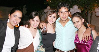 Daniela, Sory, Érika, Juanjo y Diana.