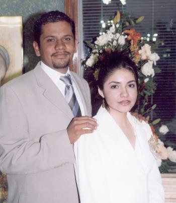 César Mauricio Calderón y Karla Enevy Rodríguez López.