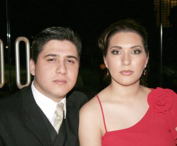 Claudio Sepúlveda y Karla Villanueva.