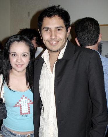 José Mario Pérez y Heidi Ruiz.