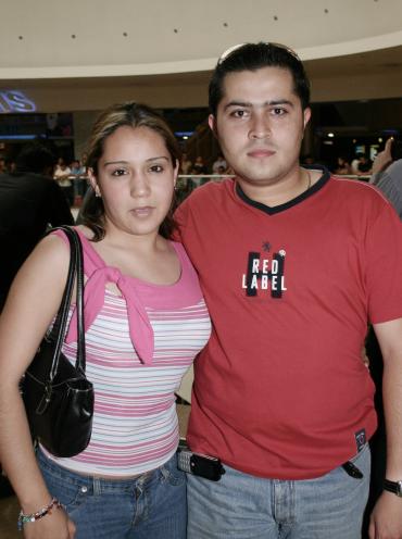 Éricka Rodríguez y Daniel Venegas.