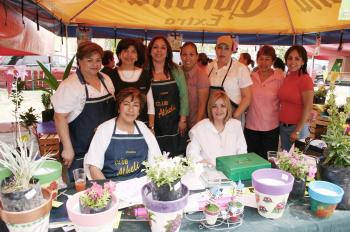 Lula de Álvarez, Chepis de Pérez, Susy Rodríguez, Carmelita Rodríguez, Carmen Rodríguez, Nina de Villanueva, Marisa de Marrero y Juanina de Gurrola.