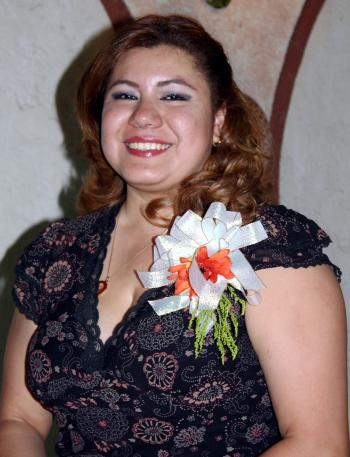 Gilda Patricia Aguilar Galván fue despedida de su soltería