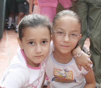 Andrea Martínez y Ángela Aranda