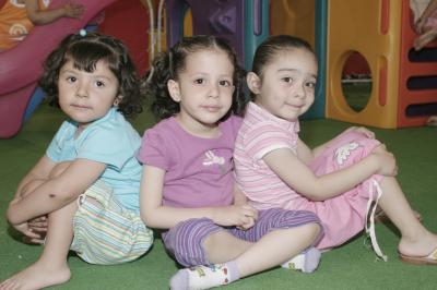 Ana Sofía Ortega, Isabella Gibert y Tamara Yassín