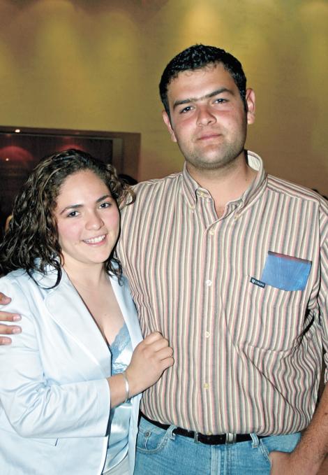 Esther Kermedy Jalife y Rafael Saborit