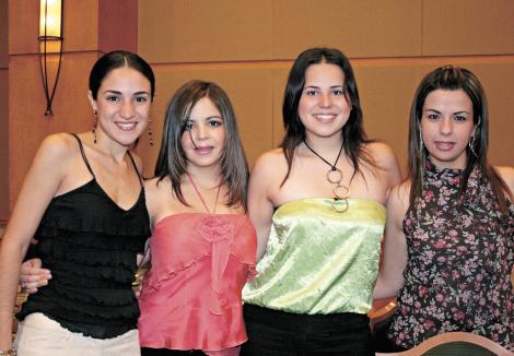 Paola Pámanes, Lydia Cárdenas, Any Ochoa y Sofía Máynez