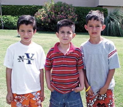 Javier Lechuga, Jaime Gurrola y Rodolfo González.