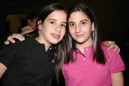 María Llamas y Miriam Chamán.