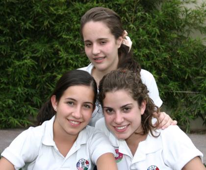 Isabel Sesma, Yolanda Murra y Lucía Díaz