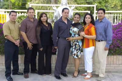 Raúl Rosales, Gustavo Maldonado, Jorge Sáenz, Nancy Romero, José de la Torre y Janeth Hernández