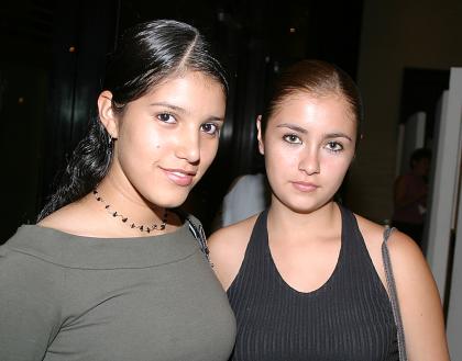 Sarahí Robledo y Cassandra Garza.