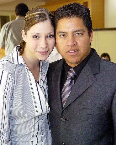 Luisa Villarreal y Édgar Ruiz