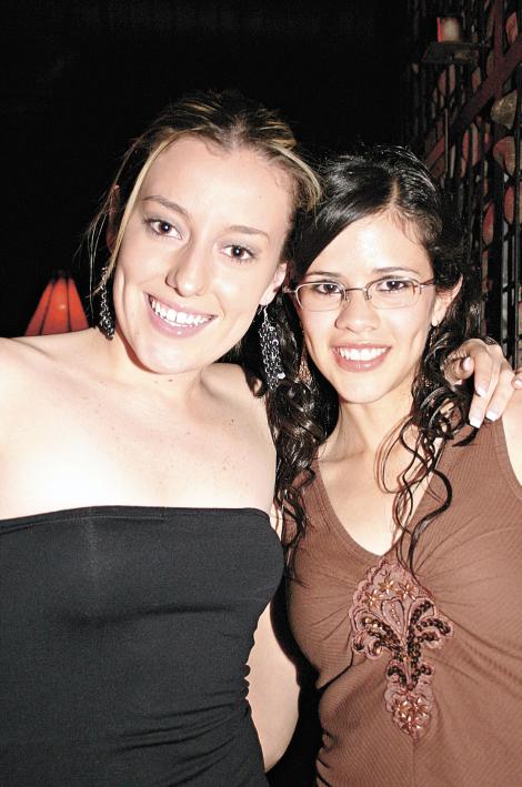 Laura Sánchez y Roberta Cárdenas