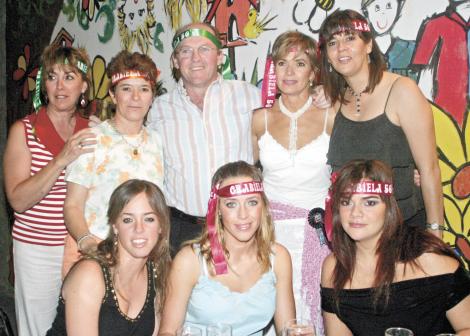 Viviana Muñoz, Anita Segura, José Antonio Villarreal, Gabriela Segura de Villarreal, Rosa de Segura, Ana Isabel y Gaby Villarreal y Janeth