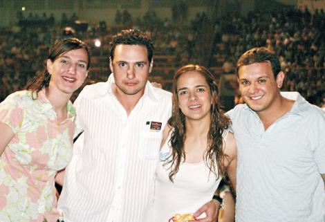 Hilda Calderón, Alberto Dávila Fayad, Alejandra Villalobos y Miguel Cepeda