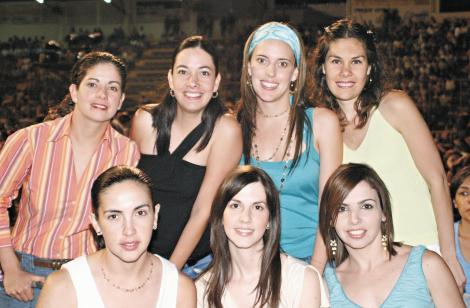 Alejandra de Russek, Marcela de Bustos, Marala de Garza Tijerina, Vanessa de Allegre, Bárbara de Calvillo, Pía de Arriaga y Adriana de Russek