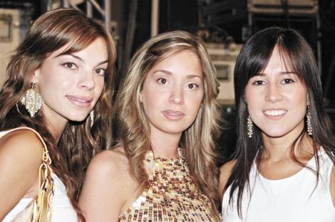 María Sofía Cobo, Andrea Valencia y Bertha Aguilera