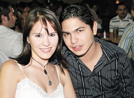 Adriana Lazarín y Enrique Padilla