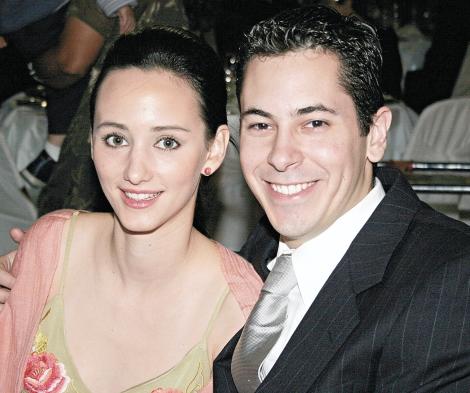 Angie Aguilar y Carlos Cantú