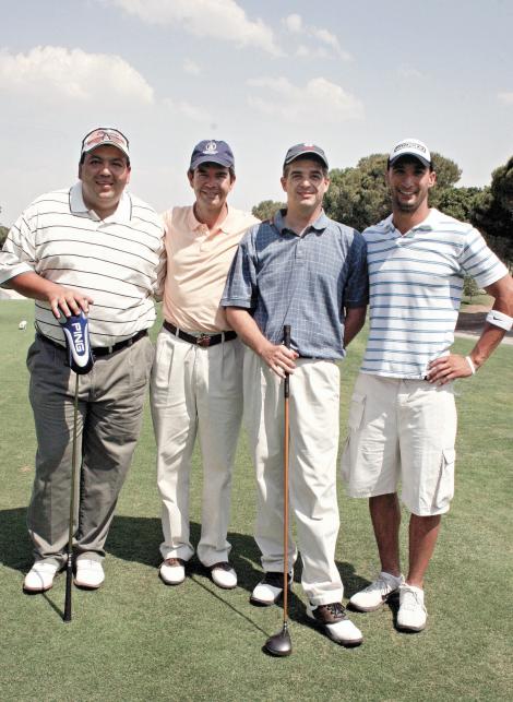 Christian Thomé, Luis Dueñes, Rodrigo González y Juan Wong