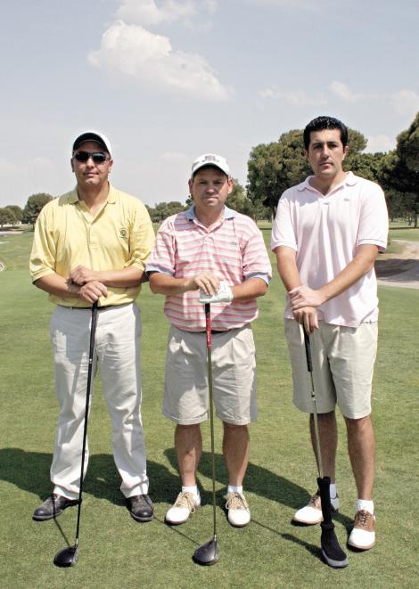 Arturo Estrada, Mauricio Obeso y Juan Antonio Safa