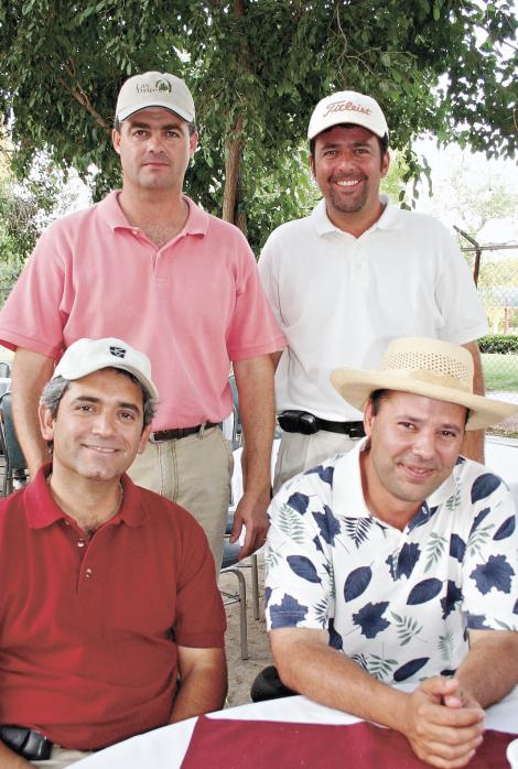 Rubén Rodríguez, Gerardo Torres, José González Barrios y Fernando Casas